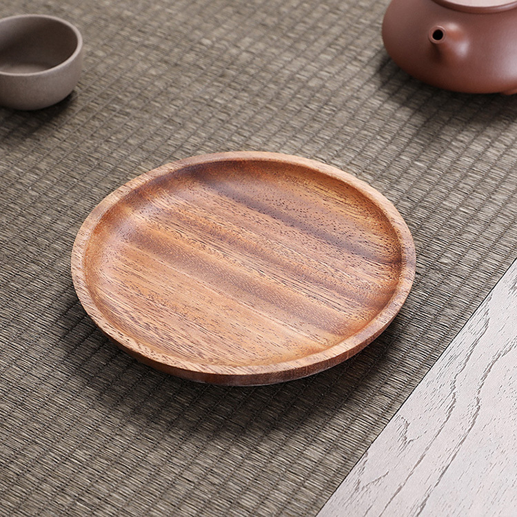 Wholesale Cheap Nordic Solid Wooden Tray for Refreshments